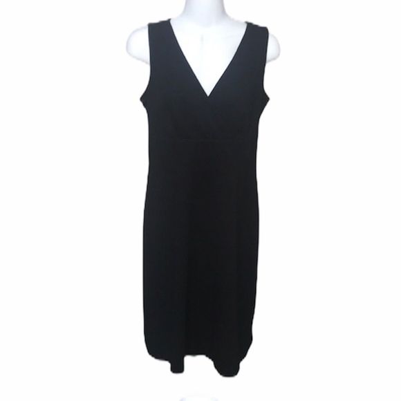 Talbots Black Sleeveless Knit Dress - Picture 1 of 4